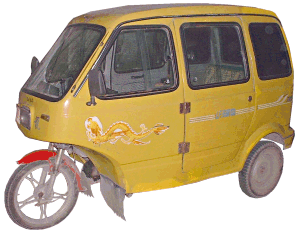 3 wheel taxi