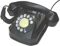 Black AE Model 40 - a nice deco style phone
