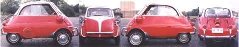 Four aspects of Bob's Isetta